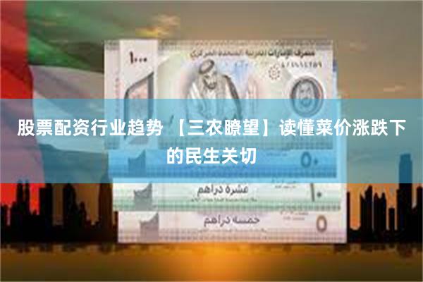 股票配资行业趋势 【三农瞭望】读懂菜价涨跌下的民生关切
