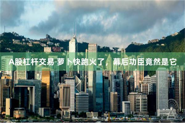A股杠杆交易 萝卜快跑火了，幕后功臣竟然是它