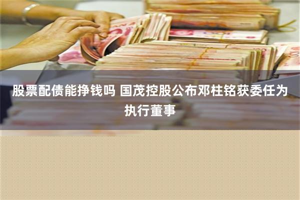 股票配债能挣钱吗 国茂控股公布邓柱铭获委任为执行董事