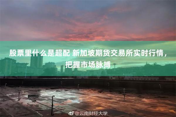 股票里什么是超配 新加坡期货交易所实时行情，把握市场脉搏