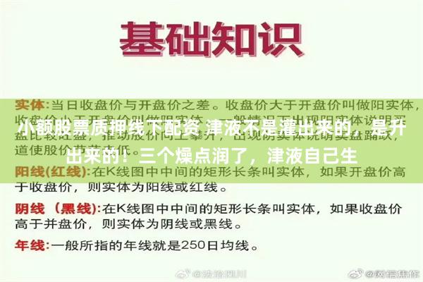 小额股票质押线下配资 津液不是灌出来的，是升出来的！三个燥点润了，津液自己生