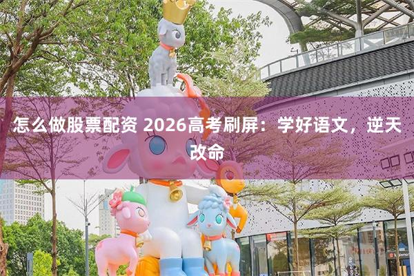 怎么做股票配资 2026高考刷屏：学好语文，逆天改命
