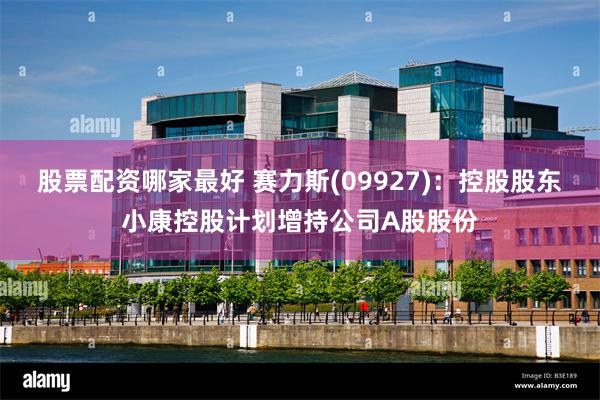 股票配资哪家最好 赛力斯(09927)：控股股东小康控股计划增持公司A股股份