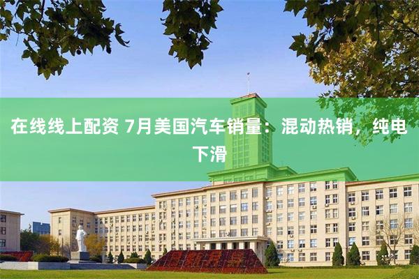 在线线上配资 7月美国汽车销量:混动热销,纯电下滑