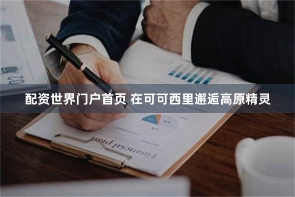 配资世界门户首页 在可可西里邂逅高原精灵