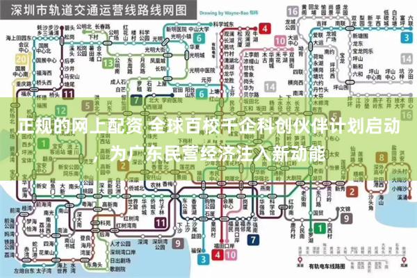 正规的网上配资 全球百校千企科创伙伴计划启动，为广东民营经济注入新动能